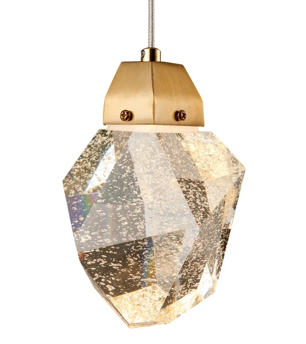 Bubble Crystal Chandelier For High Ceiling