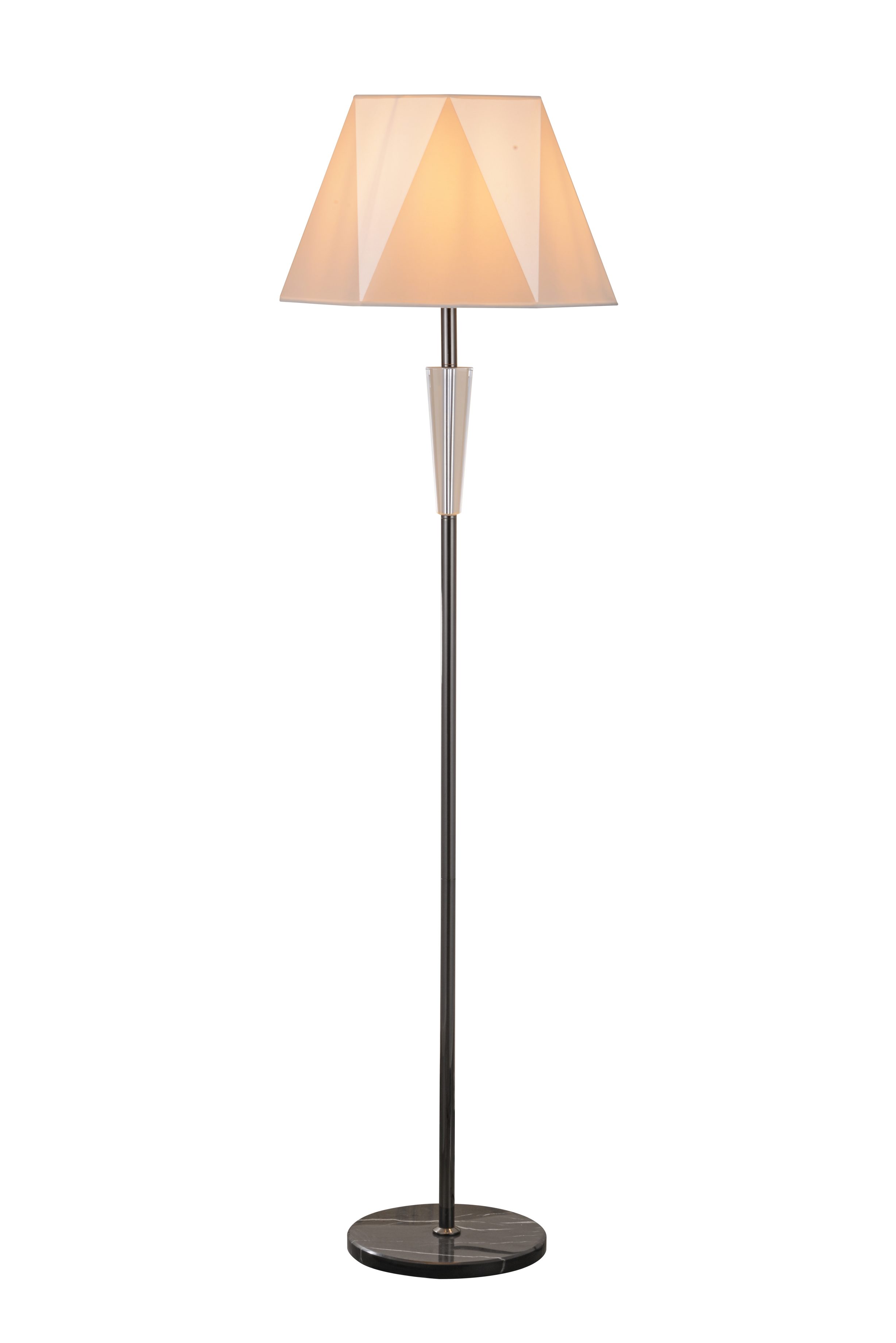 Modern Crystal Accent álló állólámpa